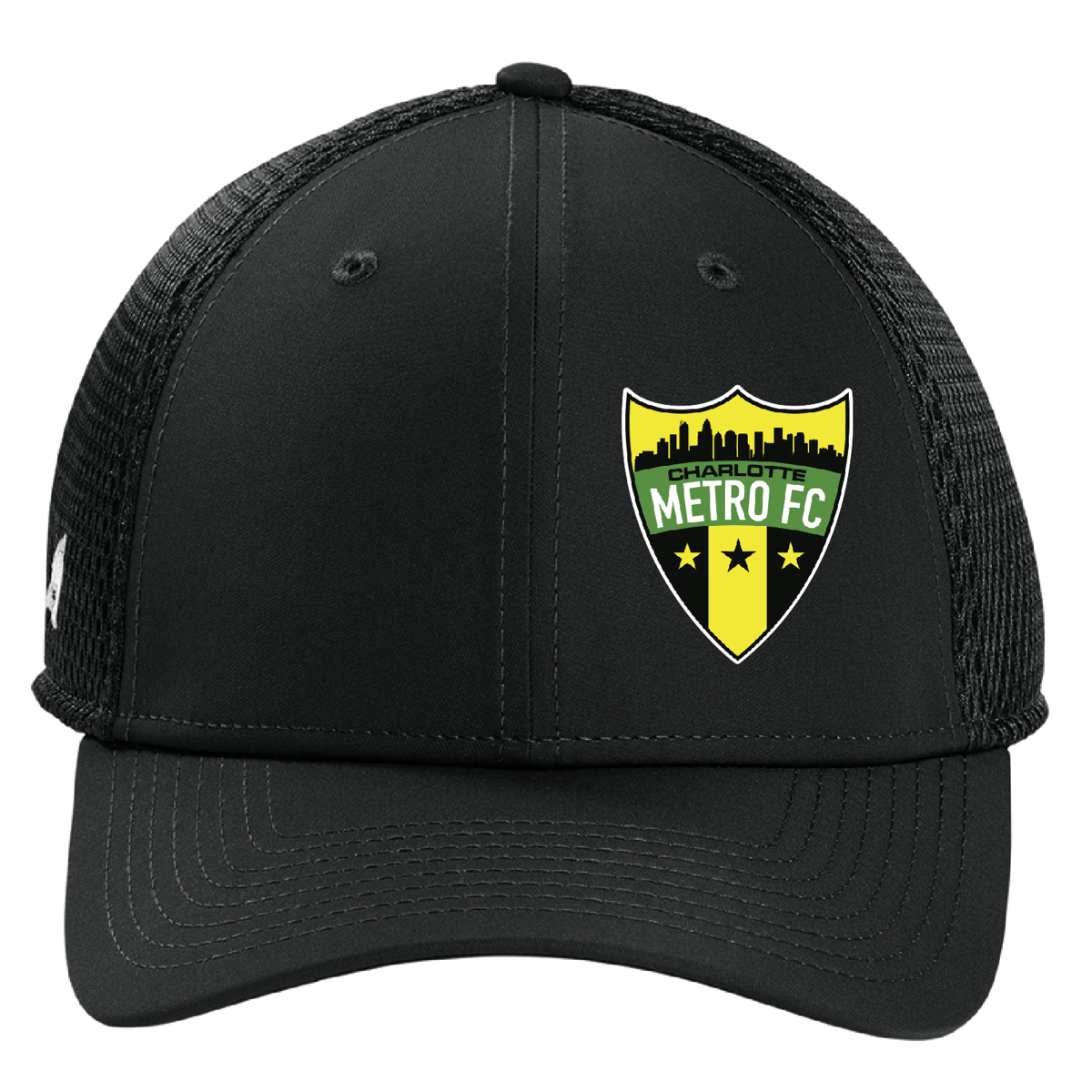 New Era® 39THIRTY® Performance Stretch Mesh Cap w/ PVC Patch