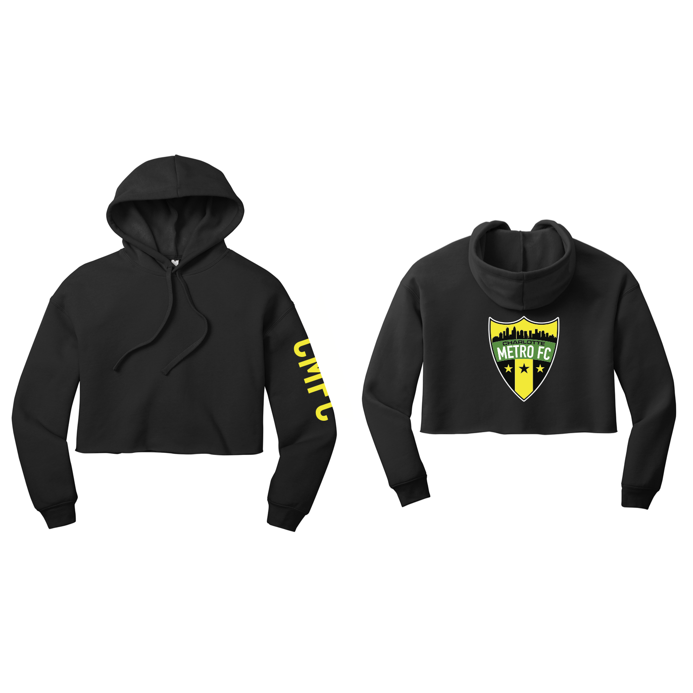 Metro FC Women's Crop Hoodie