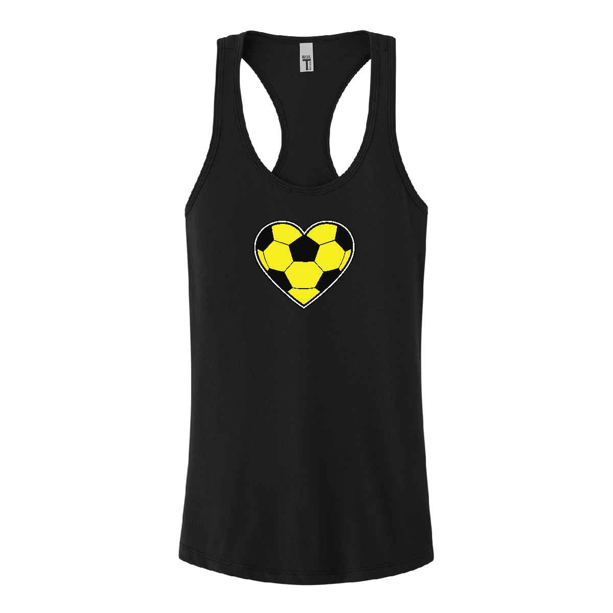 Metro FC Women's Soccer Heart Racerback Tank