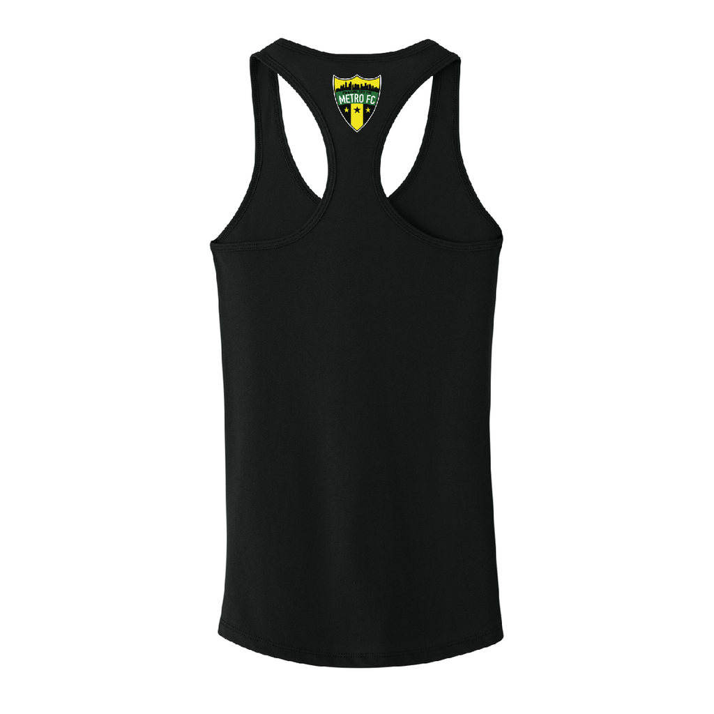 Metro FC Women's Soccer Heart Racerback Tank
