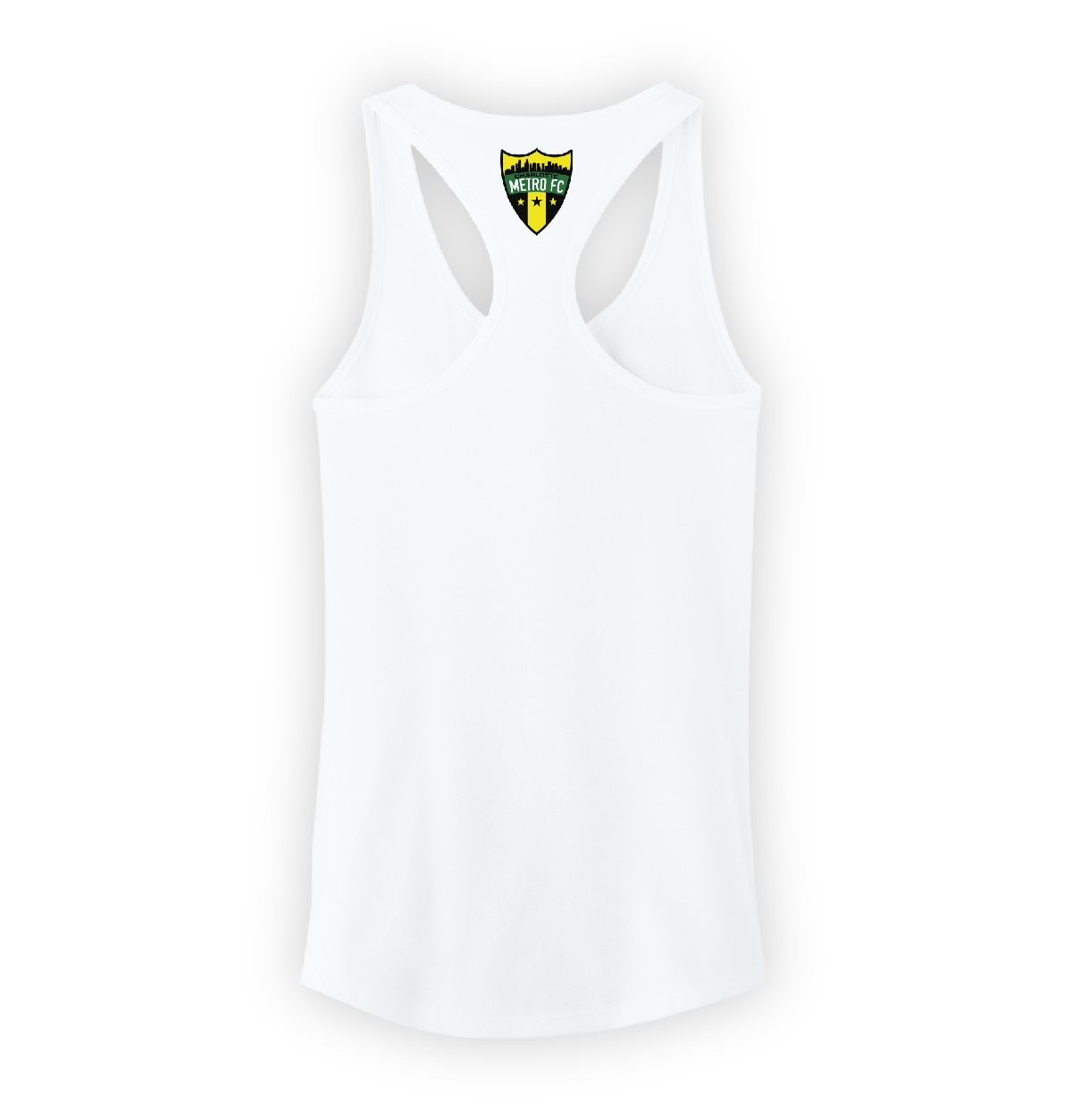 Metro FC Women's Soccer Heart Racerback Tank
