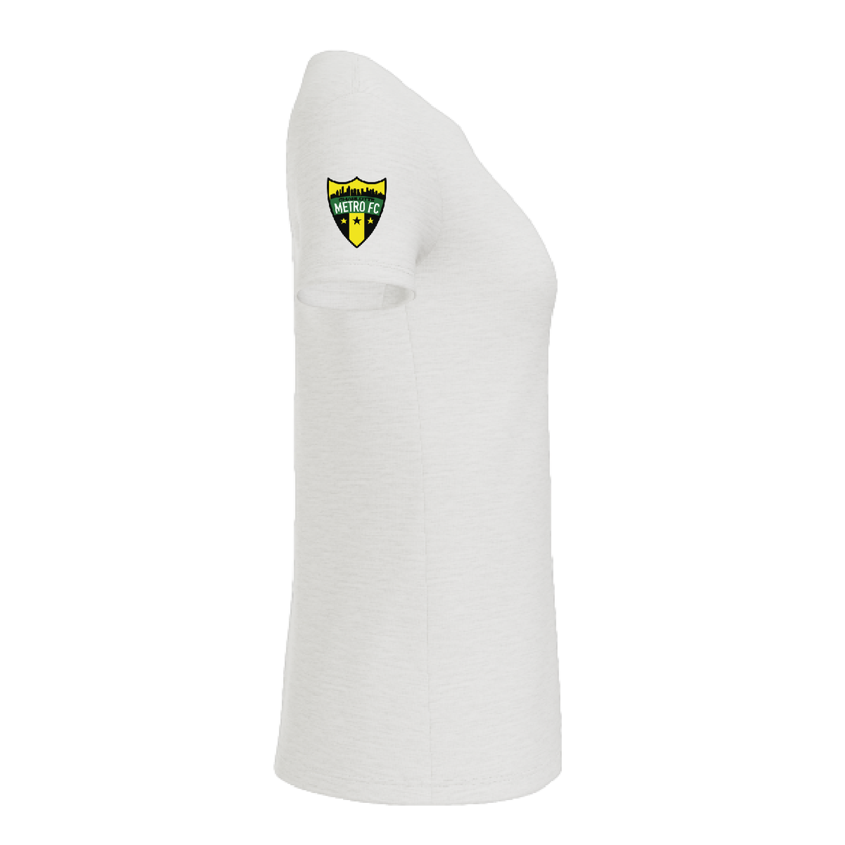 Metro FC Women's Soccer Heart Next Level CVC T-Shirt